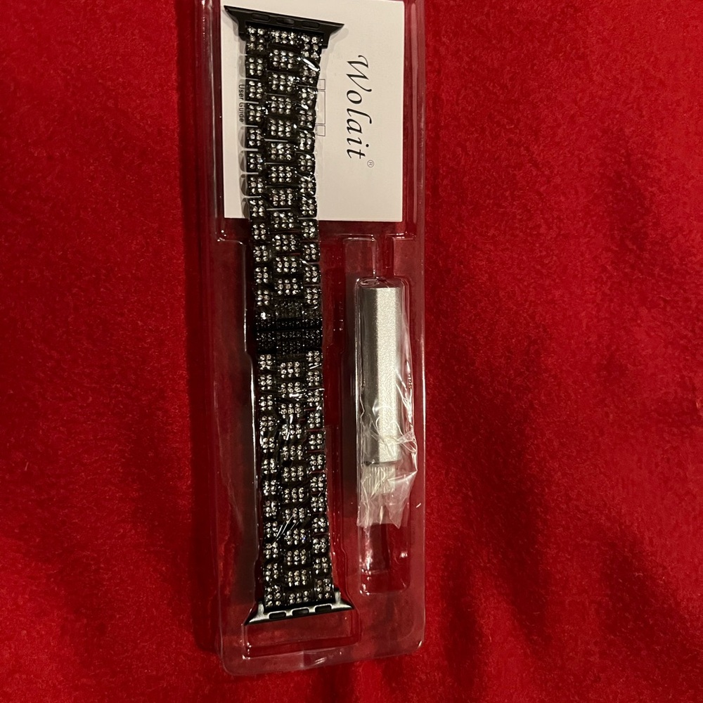 Wolait Black Diamond metal Apple Watch Band